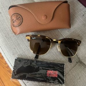 Tortoise Ray Bans Clubmasters